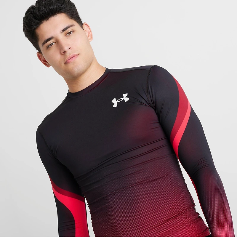 Men's Under Armour HeatGear® Sublimated Long-Sleeve Training Top