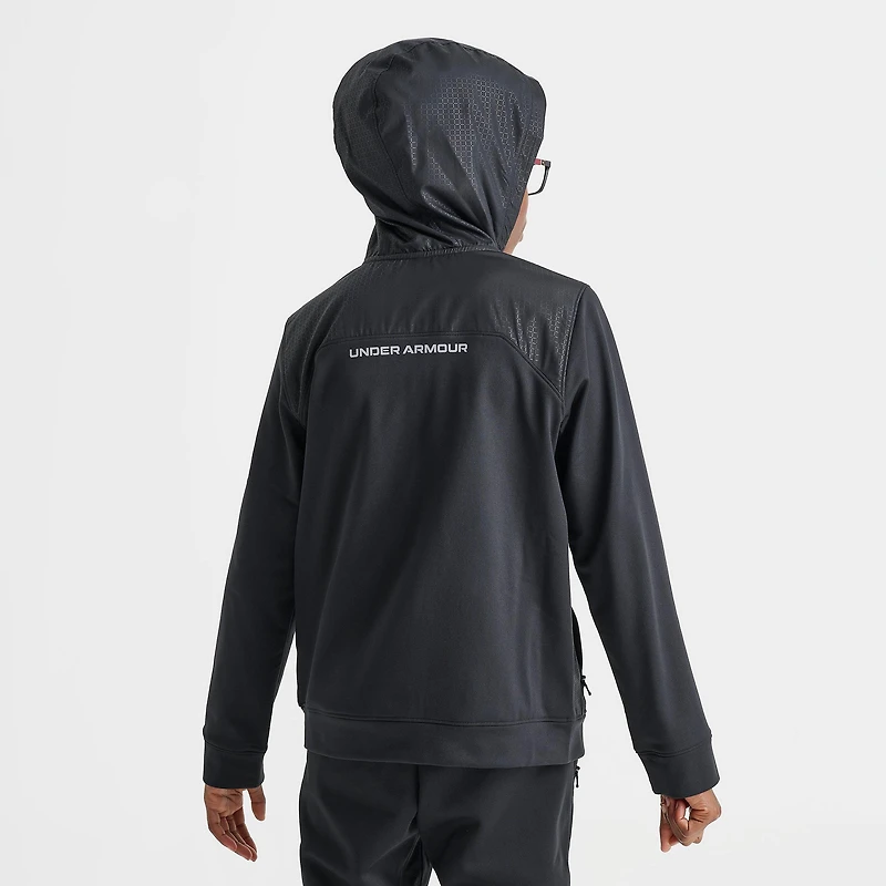Big Kids' Under Armour Brawler Full-Zip Hoodie