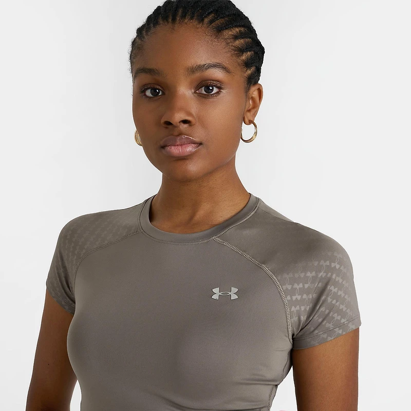 Women's Under Armour Emboss Short-Sleeve T-Shirt