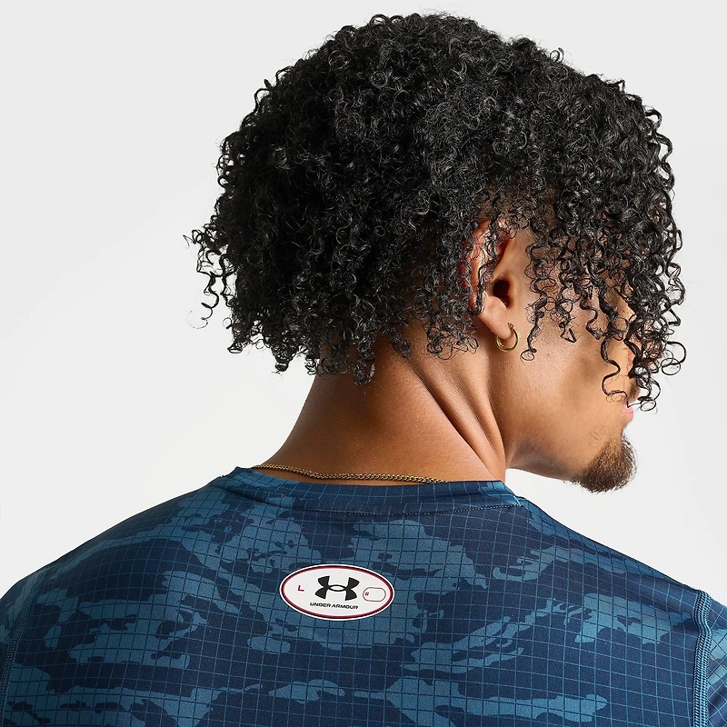 Men's Under Armour HeatGear® Printed Training Top
