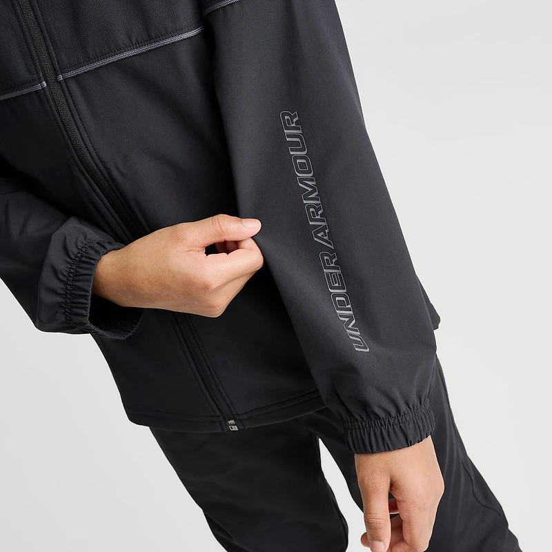 Big Kids' Under Armour Wordmark Woven Jacket