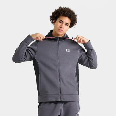 Men's Under Armour Icon Fleece Blocked Full-Zip Hoodie