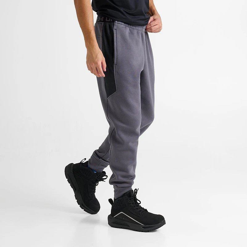 Men's Under Armour Icon Fleece Blocked Jogger Pants