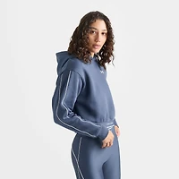 Women's Under Armour Piping Cropped Pullover Hoodie
