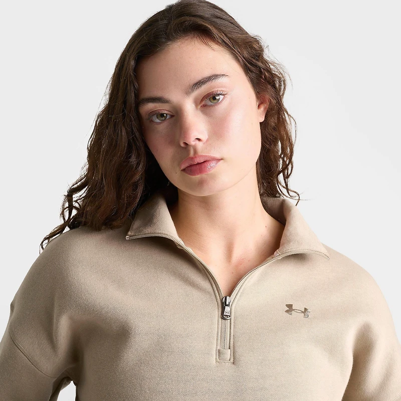 Women's Under Armour Icon Fleece Quarter-Zip Sweatshirt