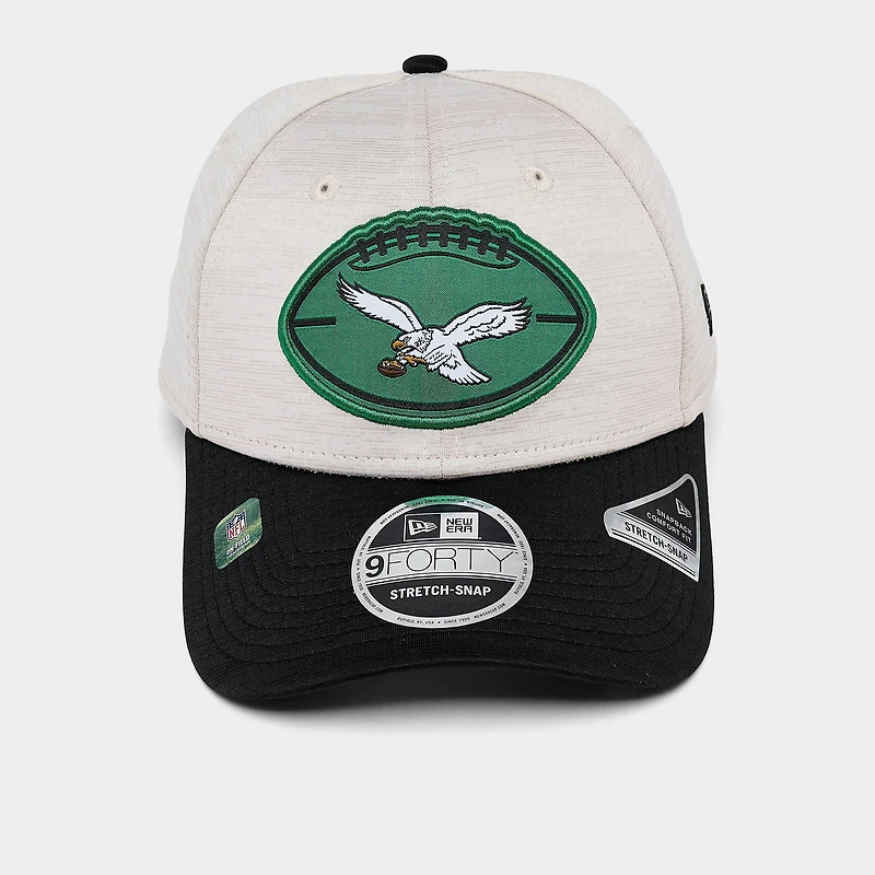 New Era Philadelphia Eagles NFL 9FORTY Stretch-Snap Snapback Hat