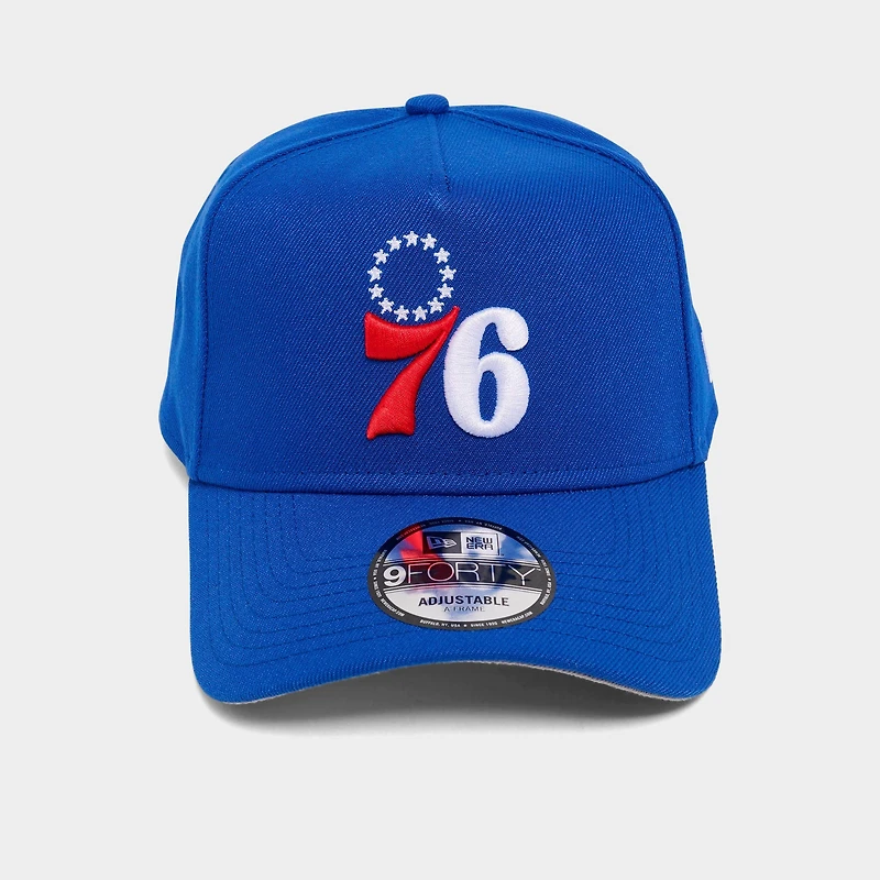 New Era Philadelphia 76ers NBA 9FORTY A-Frame Snapback Hat