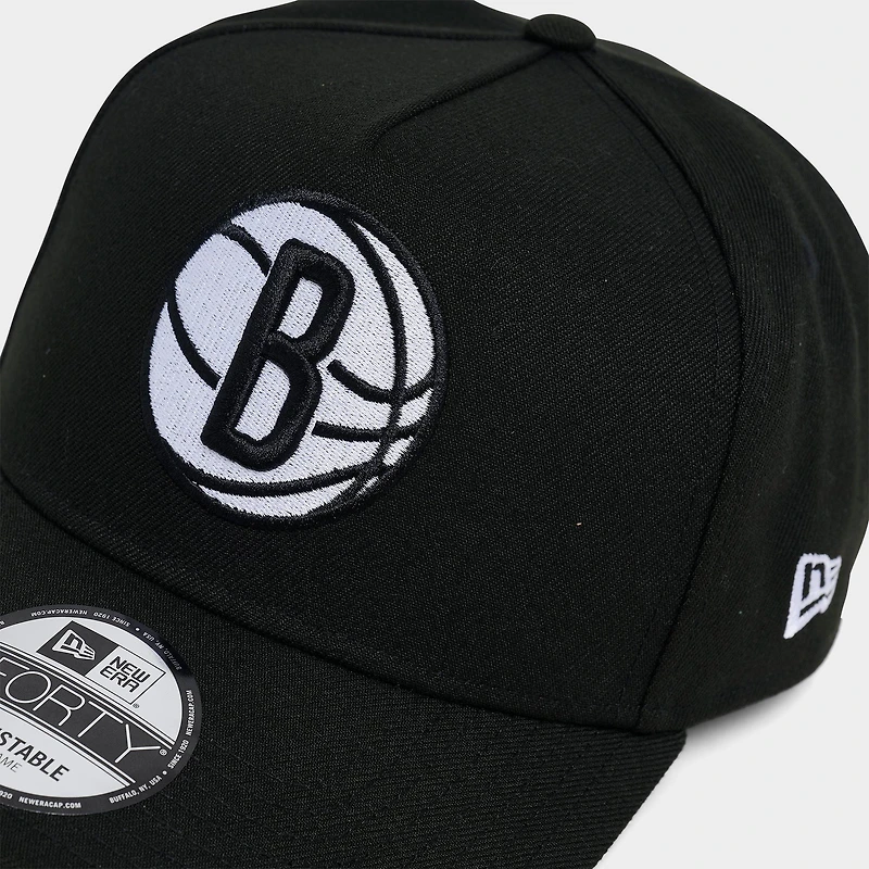 New Era Brooklyn Nets NBA 9FORTY A-Frame Snapback Hat