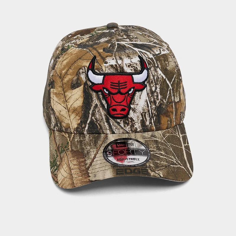 New Era Chicago Bulls NBA 9FORTY A-Frame Realtree Camo Snapback Hat