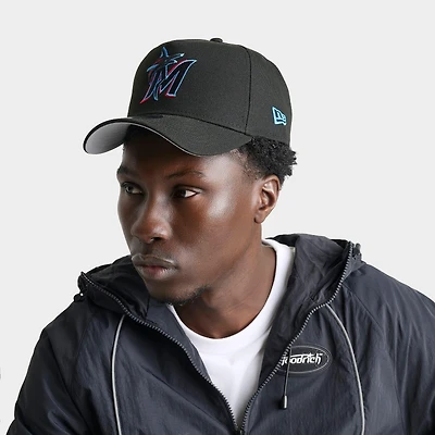New Era Miami Marlins MLB 9FORTY A-Frame Snapback Hat