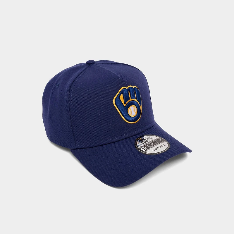 New Era Milwaukee Brewers MLB 9FORTY A-Frame Snapback Hat