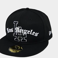 New Era Los Angeles Dodgers MLB 59FIFTY Gothic Fitted Hat