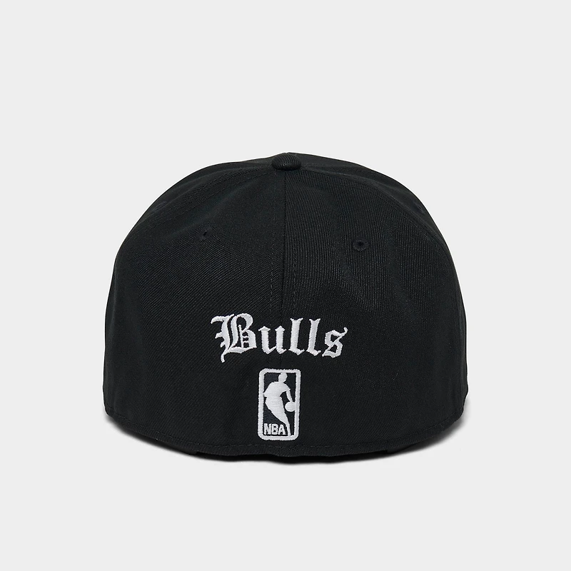 New Era Chicago Bulls NBA 59FIFTY Gothic Fitted Hat