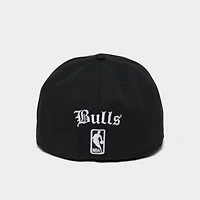 New Era Chicago Bulls NBA 59FIFTY Gothic Fitted Hat