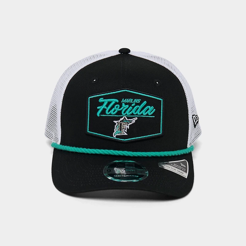New Era Florida Marlins MLB 9SEVENTY Rope Stretch-Snap Snapback Hat