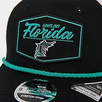 New Era Florida Marlins MLB 9SEVENTY Rope Stretch-Snap Snapback Hat