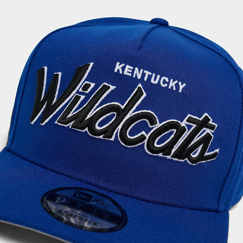New Era University of Kentucky Wildcats 9FIFTY A-Frame Snapback Hat