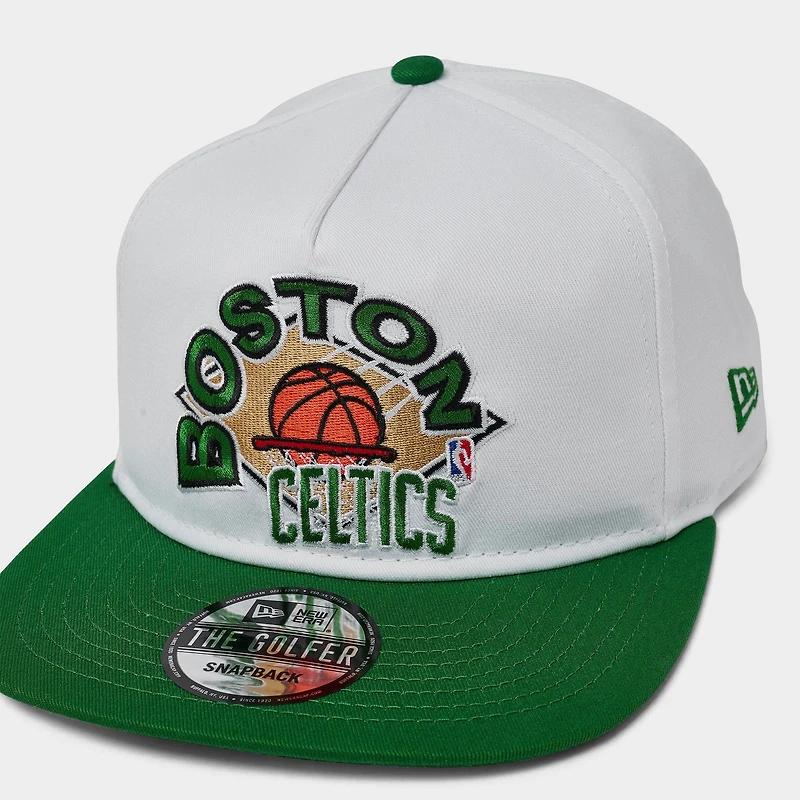 New Era Boston Celtics NBA The Golfer Snapback Hat