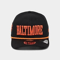 New Era Baltimore Orioles MLB City Connect 9SEVENTY Stretch-Snap Snapback Hat