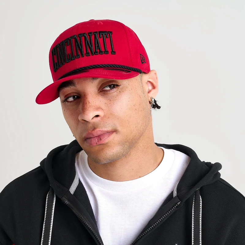 New Era Cincinnati Reds MLB 9SEVENTY Rope Stretch-Snap Snapback Hat
