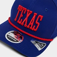 New Era Texas Rangers MLB 9SEVENTY Rope Stretch-Snap Snapback Hat