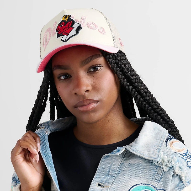 New Era Diablos Mexican League 9FORTY A-Frame Trucker Hat