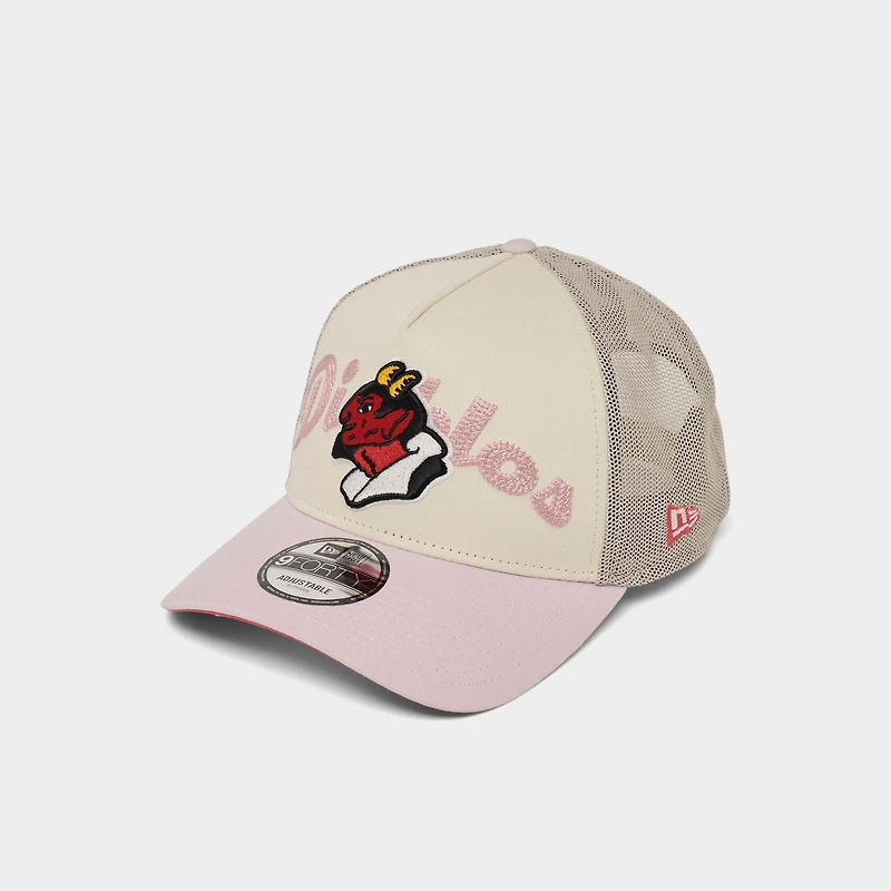 New Era Diablos Mexican League 9FORTY A-Frame Trucker Hat