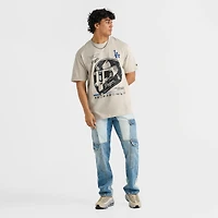 Men's New Era Los Angeles Dodgers MLB Modern Speed Helmet T-Shirt