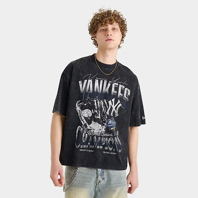 Men's New Era New York Yankees MLB Sport Classic 1998 Champions Graphic T-Shirt