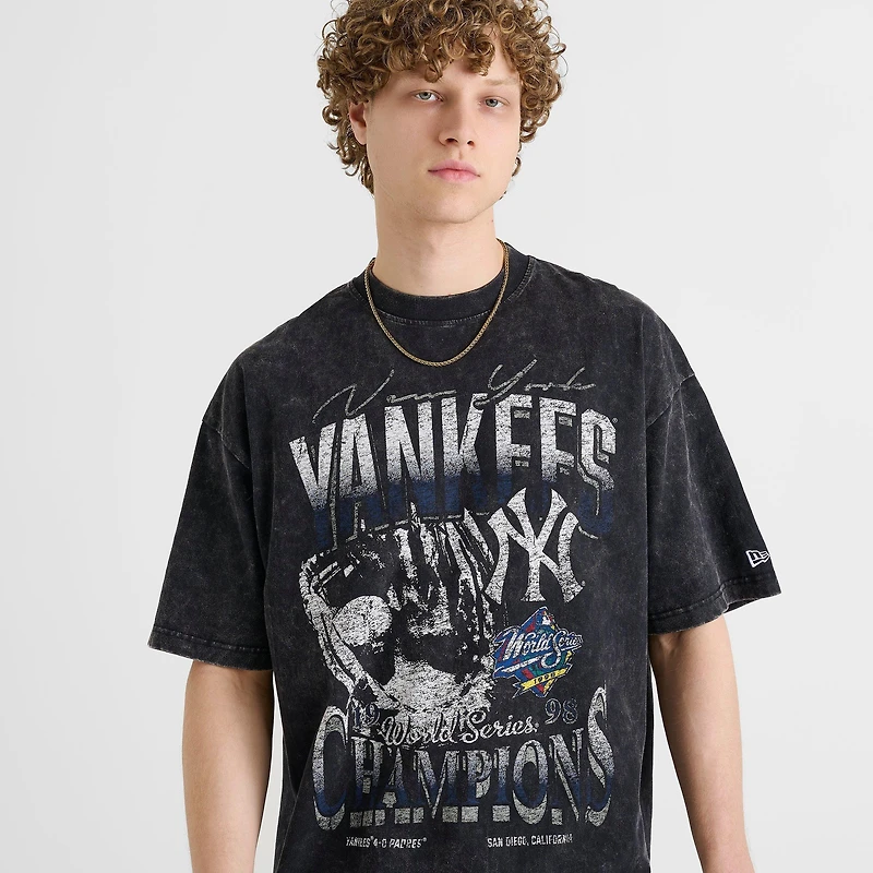 Men's New Era New York Yankees MLB Sport Classic 1998 Champions Graphic T-Shirt