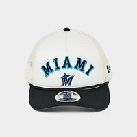 New Era Miami Marlins MLB 9FORTY M-Crown A-Frame Trucker Hat