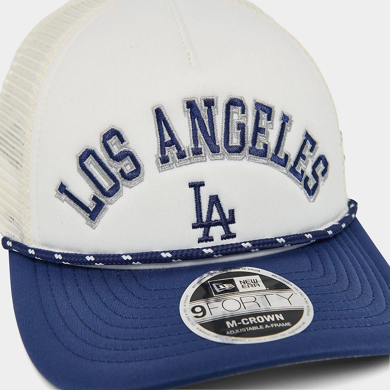 New Era Los Angeles Dodgers MLB 9FORTY M-Crown A-Frame Trucker Hat
