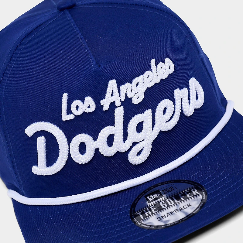 New Era Los Angeles Dodgers MLB The Golfer Team Text Snapback Hat