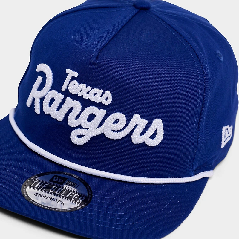 New Era Texas Rangers MLB The Golfer Snapback Hat