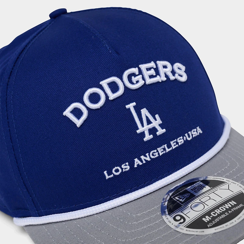 New Era Los Angeles Dodgers MLB 9FORTY M-Crown A-Frame Snapback Hat