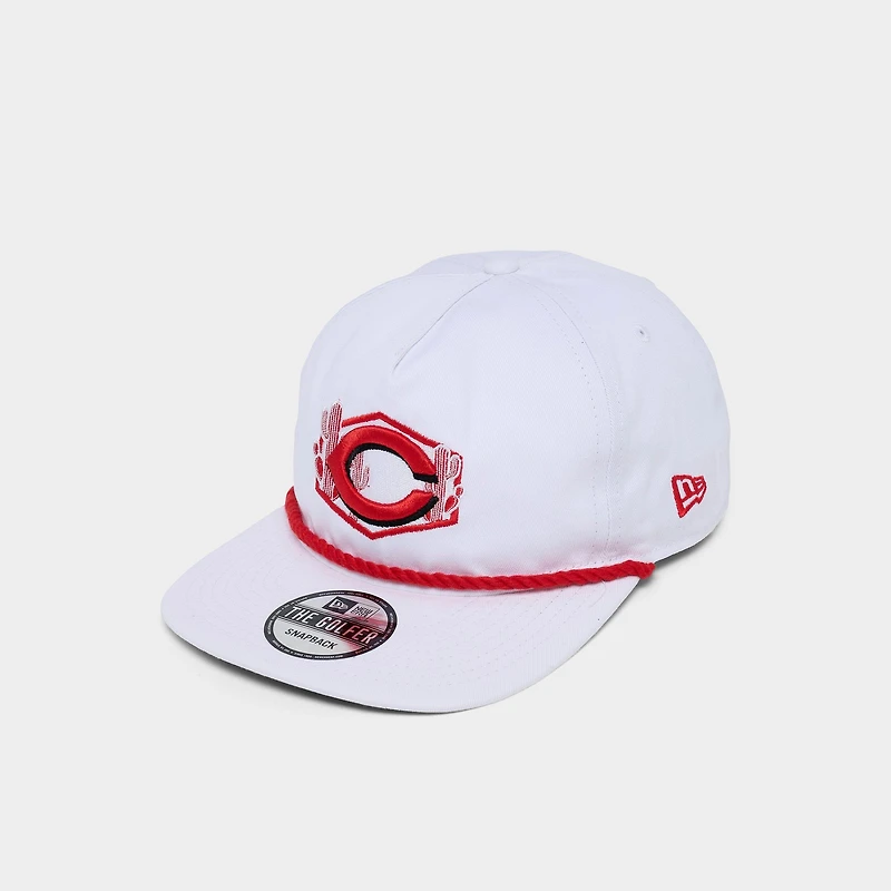 New Era Cincinnati Reds MLB The Golfer Team Text Snapback Hat