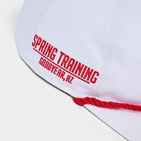 New Era Cincinnati Reds MLB The Golfer Team Text Snapback Hat