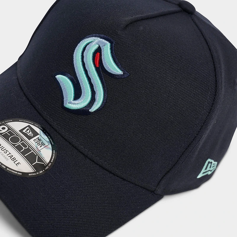New Era Seattle Kraken NHL 9FORTY A-Frame Snapback Hat