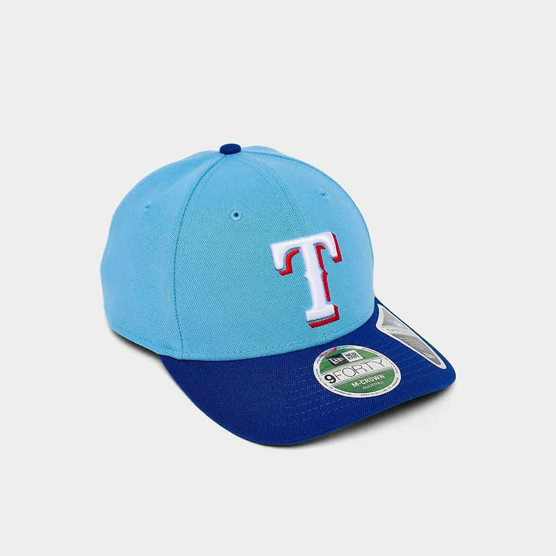 New Era Texas Rangers MLB 9FORTY M-Crown Snapback Hat