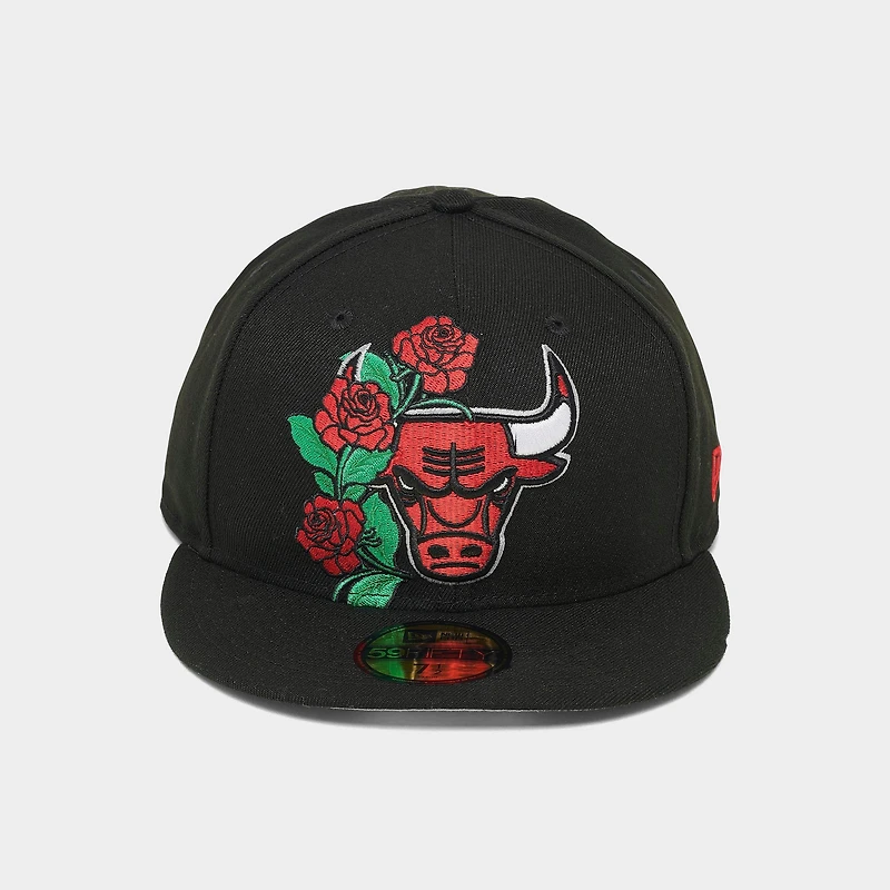 New Era Chicago Bulls NBA Roses 59FIFTY Fitted Hat