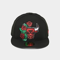 New Era Chicago Bulls NBA Roses 59FIFTY Fitted Hat