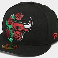 New Era Chicago Bulls NBA Roses 59FIFTY Fitted Hat