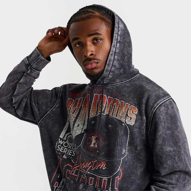 Men's New Era Houston Astros MLB Sport Classic World Series Graphic Hoodie