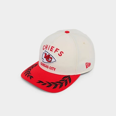 New Era Kansas City Chiefs NFL 2025 Draft 9FORTY M-Crown A-Frame Snapback Hat