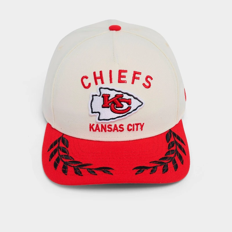 New Era Kansas City Chiefs NFL 2025 Draft 9FORTY M-Crown A-Frame Snapback Hat