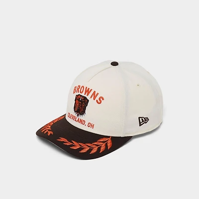 New Era Cleveland Browns NFL Draft 9FORTY M-Crown A-Frame Snapback Hat