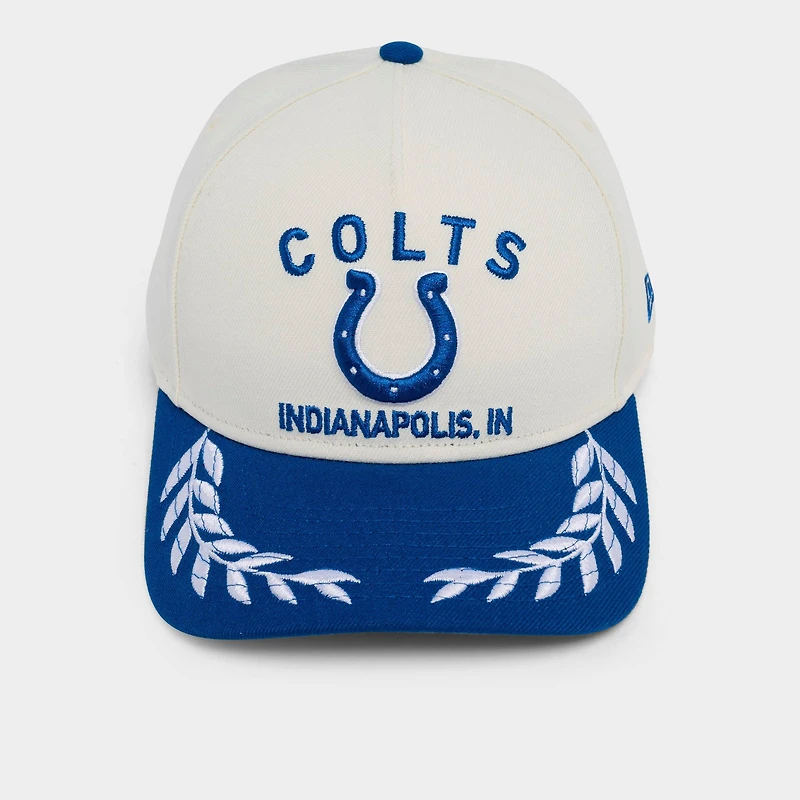 New Era Indianapolis Colts NFL 2025 Draft 9FORTY M-Crown A-Frame Snapback Hat