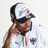 New Era New York Yankees MLB State Flower 9FORTY A-Frame Trucker Hat