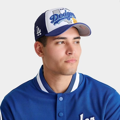 New Era Los Angeles Dodgers MLB State Flower 9FORTY A-Frame Trucker Hat