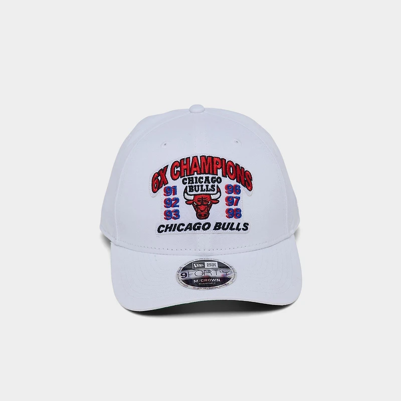 New Era Chicago Bulls NBA Six Times 9FORTY Snapback Hat
